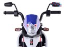 [PA0302] Motocykl Cross APRILIA RX125 dla dziecka na akumulator 2x35W 12V/4.5Ah - biały