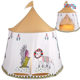 [ZA4940] Namiot Indiański Tipi okrągły namiot do zabawy dla dzieci
