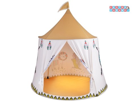 [ZA4940] Namiot Indiański Tipi okrągły namiot do zabawy dla dzieci