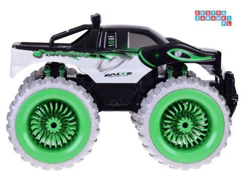 Olbrzymie Auto Monster Snake 4x4 muzyka światła drift 360st. Pilot RC0633