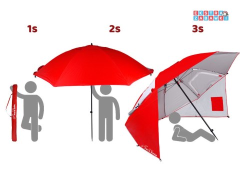 Parasol Plażowy Bari Para Sole UPF 50+ Idealny na Plażę do Ogrodu SP0784
