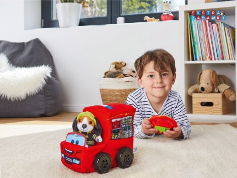 [ZA4919] Revell mój pierwszy wóz strażacki pluszowe autko sterowane dźwięki