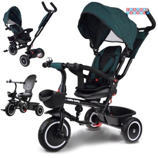 [SP0650 ZI] Rowerek dziecięcy trójkołowy Tiny Bike 3w1 z daszkiem orbacany