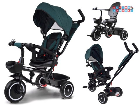 [SP0650 ZI] Rowerek dziecięcy trójkołowy Tiny Bike 3w1 z daszkiem orbacany