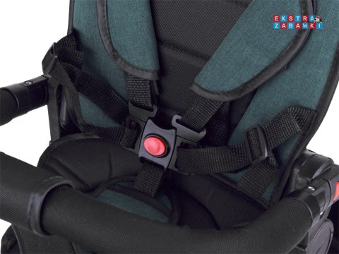 [SP0650 ZI] Rowerek dziecięcy trójkołowy Tiny Bike 3w1 z daszkiem orbacany