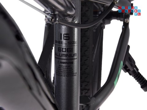 RoyalBaby Lekki Rower dziecięcy Kable-Belt 16" dzwonek stopka RB16-45