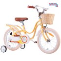 RoyalBaby Rower 16 Little Swan retro dziecięcy koszyk kółka boczne RB16-18