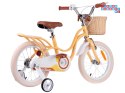 RoyalBaby Rower 16 Little Swan retro dziecięcy koszyk kółka boczne RB16-18