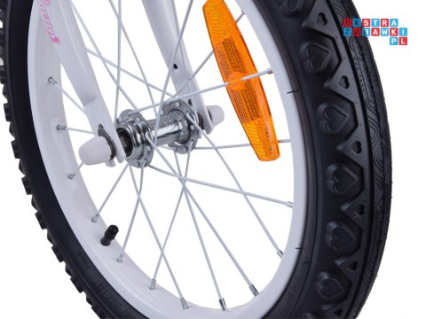 RoyalBaby Rower 16" Little Swan retro dziecięcy koszyk kółka boczne RB16-18