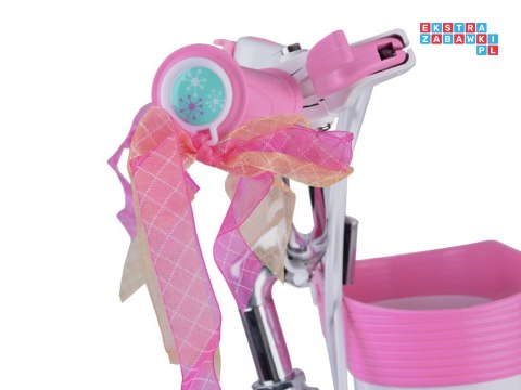 RoyalBaby Rower 16" Little Swan retro dziecięcy koszyk kółka boczne RB16-18