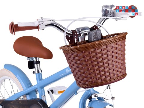 RoyalBaby Rower 16" MACARON retro vintage dziecięcy Boczne koła 16B-6,3