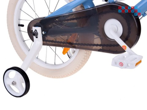 RoyalBaby Rower 16" MACARON retro vintage dziecięcy Boczne koła 16B-6,3