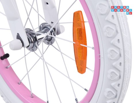 RoyalBaby Rower dziecięcy STAR GIRL 16cal koszyk kółka boczne RB16G-1