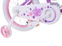 RoyalBaby Rower dziecięcy STAR GIRL 16cal koszyk kółka boczne RB16G-1
