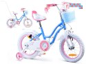 RoyalBaby Rower dziewczęcy STAR GIRL 14cal niebieski RB14G-1