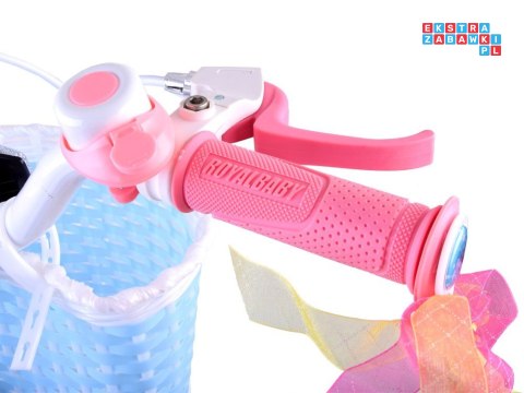 RoyalBaby Rower dziewczęcy STAR GIRL 14cal niebieski RB14G-1