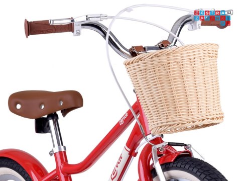RoyalBaby Uroczy Miejski Rower z koszykiem dziecięcy Eurocle 16" RB16B-38