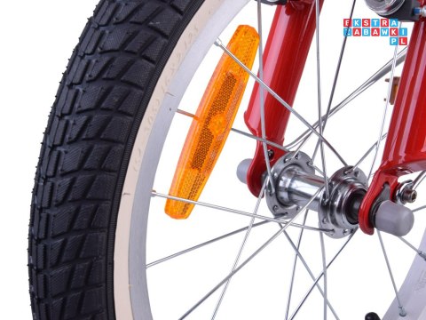 RoyalBaby Uroczy Miejski Rower z koszykiem dziecięcy Eurocle 16" RB16B-38