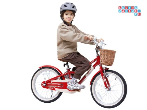 RoyalBaby Uroczy Miejski Rower z koszykiem dziecięcy Eurocle 16" RB16B-38