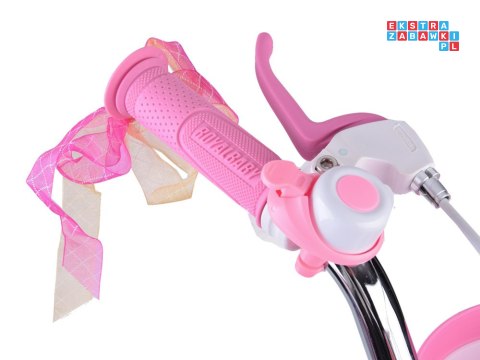 RoyalBaby dziecięcy Rower 14" Little Swan koszyk kółka boczne RB14-18