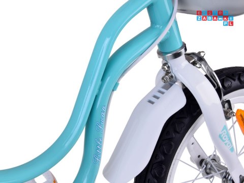 RoyalBaby dziecięcy Rower 16" Little Swan koszyk kółka boczne RB16-18