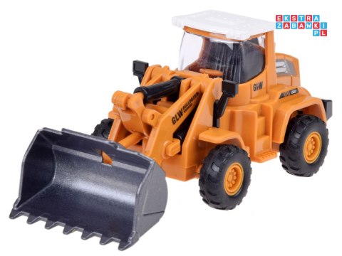 Tir Laweta Koparka i Spychacz Zestaw z dźwiękiem Małego Budowlańca ZA5008