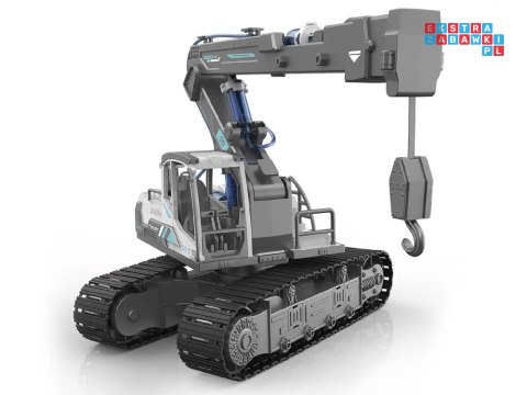 Zestaw 3w1 zbuduj Maszyny Budowlane Koparka Dźwig Ładowarka 168el ZA5013