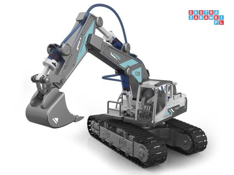 Zestaw 3w1 zbuduj Maszyny Budowlane Koparka Dźwig Ładowarka 168el ZA5013