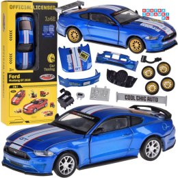 Zestaw Metalowe auto TUNING licencjonowane Ford Mustang GT 1:42 ZA5057