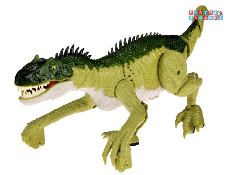 [RC0632 ZI] Zielony dinozaur prehistoryczna zabawka zdalnie sterowana na pilota