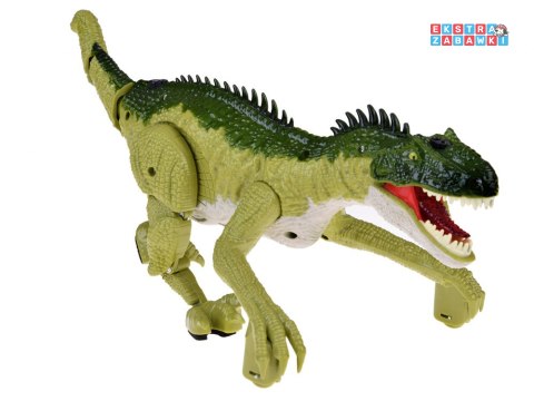 [RC0632 ZI] Zielony dinozaur prehistoryczna zabawka zdalnie sterowana na pilota
