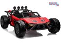[PA0281] Buggy Racing dwuosobowy terenowy na akumulator 2x200W 24V/7Ah pilot - czerwony