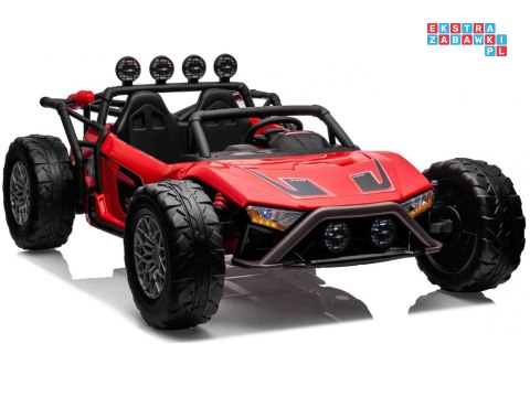[PA0281] Buggy Racing dwuosobowy terenowy na akumulator 2x200W 24V/7Ah pilot - czerwony