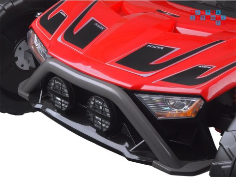 [PA0281] Buggy Racing dwuosobowy terenowy na akumulator 2x200W 24V/7Ah pilot - czerwony