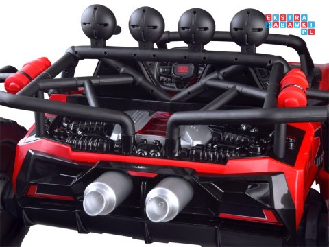 [PA0281] Buggy Racing dwuosobowy terenowy na akumulator 2x200W 24V/7Ah pilot - czerwony