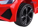 [PA0297] Audi RS 6 na akumulator 2x25W 12V/7Ah EVA ekoskóra MP3 - czerwony