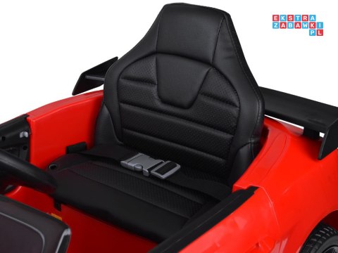 [PA0306] Ford Mustang Shelby GT500 na akumulator 2x35W 12V/10Ah pilot EVA bluetooth - czerwony