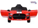 [PA0306] Ford Mustang Shelby GT500 na akumulator 2x35W 12V/10Ah pilot EVA bluetooth - czerwony