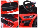 [PA0306] Ford Mustang Shelby GT500 na akumulator 2x35W 12V/10Ah pilot EVA bluetooth - czerwony