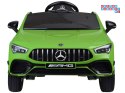 [PA0307] Mercedes AMG CLA 45S na akumulator 4x4 12V/10Ah efekt bujania Bluetooth pilot - zielony