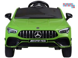 [PA0307] Mercedes AMG CLA 45S na akumulator 4x4 12V/10Ah efekt bujania Bluetooth pilot - zielony