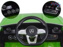 [PA0307] Mercedes AMG CLA 45S na akumulator 4x4 12V/10Ah efekt bujania Bluetooth pilot - zielony