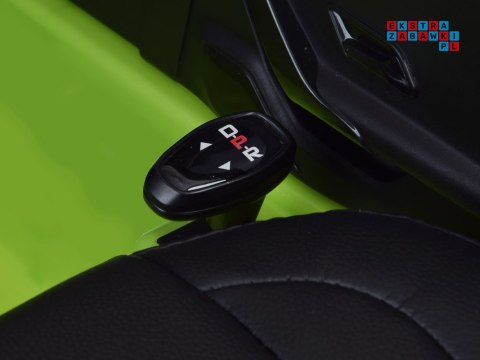 [PA0307] Mercedes AMG CLA 45S na akumulator 4x4 12V/10Ah efekt bujania Bluetooth pilot - zielony