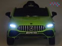 [PA0307] Mercedes AMG CLA 45S na akumulator 4x4 12V/10Ah efekt bujania Bluetooth pilot - zielony