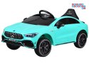 [PA0307] Mercedes AMG CLA 45S na akumulator 4x4 12V/10Ah efekt bujania Bluetooth pilot - niebieski