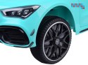 [PA0307] Mercedes AMG CLA 45S na akumulator 4x4 12V/10Ah efekt bujania Bluetooth pilot - niebieski