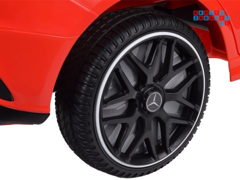 [PA0307] Mercedes AMG CLA 45S na akumulator 4x4 12V/10Ah efekt bujania Bluetooth pilot - czerwony
