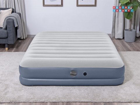 Bestway 2os dmuchany materac Queen Tritech Air pompka 203x152x36cm 6716T
