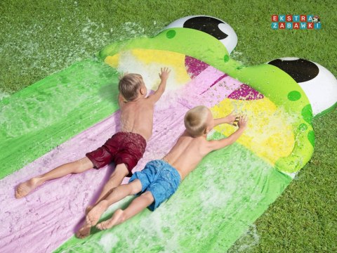[BE52389] Bestway potrójny ślizg wodny żaba H2O GO! Długi - 4.88m