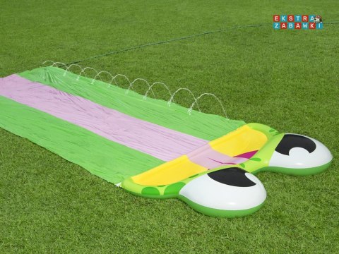 [BE52389] Bestway potrójny ślizg wodny żaba H2O GO! Długi - 4.88m